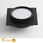 Встраиваемый светильник Maytoni Hoop GX53 1x15Вт DL086-GX53-SQ-B - Фото 0