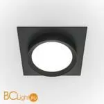Встраиваемый светильник Maytoni Hoop GX53 1x15Вт DL086-GX53-SQ-B