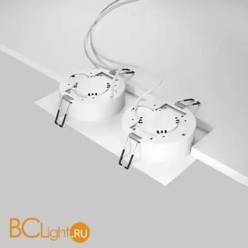 Встраиваемый светильник Maytoni Hoop DL086-02-GX53-SQ-W - Фото 4