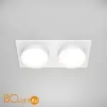 Встраиваемый светильник Maytoni Hoop DL086-02-GX53-SQ-W - Фото 1