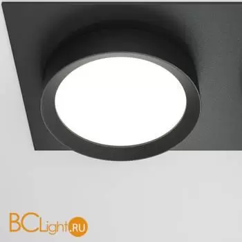 Встраиваемый светильник Maytoni Hoop DL086-02-GX53-SQ-B - Фото 0