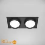 Встраиваемый светильник Maytoni Hoop DL086-02-GX53-SQ-B - Фото 1