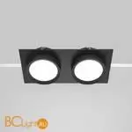 Встраиваемый светильник Maytoni Hoop DL086-02-GX53-SQ-B - Фото 2