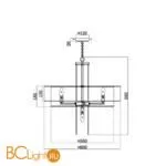 Подвесной светильник Maytoni Impressive MOD151PL-05G - Фото 4