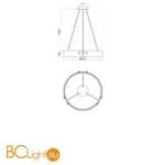 Подвесной светильник Maytoni Interstellar MOD309PL-L30GR4K - Фото 0