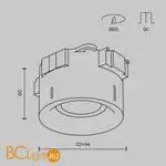 Встраиваемый светильник Maytoni Intro DL111-GU10-W - Фото 6