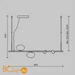 Подвесной светильник Maytoni Inversio new MOD350PL-02BBS - Фото 9