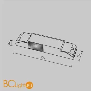 Блок питания (трансформатор) Maytoni Источники питания Triac PSL-TR40-150-300mA - Фото 2