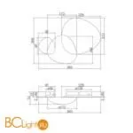 Настенный светильник Maytoni Jack-stone MOD314WL-L8G3K - Фото 2