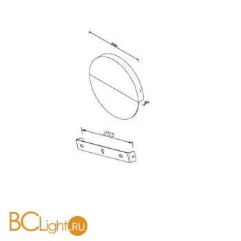 Бра Maytoni Jupiter MOD320WL-L13MR3K1 - Фото 5