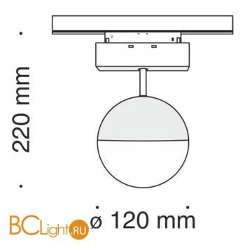 Трековый светильник Maytoni Magnetic track system TR017-2-10W3K-B - Фото 2