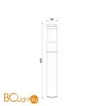 Садово-парковый фонарь Maytoni Koln O590FL-L8B4K1 - Фото 6