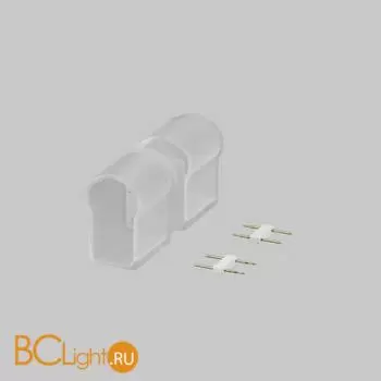 Двусторонний коннектор (выход прямой) для гибкого неона AC220V 25x13 мм - Фото 0