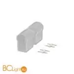 Двусторонний коннектор (выход прямой) для гибкого неона AC220V 25x13 мм