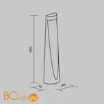 Садово-парковый фонарь Maytoni Konus O463FL-L7GF3K - Фото 4