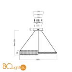 Подвесной светильник Maytoni Krone P097PL-L36G4K - Фото 3