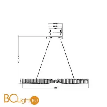 Подвесной светильник Maytoni Krone P097PL-L36BS3K - Фото 5