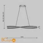 Подвесной светильник Maytoni Krone P097PL-L28BS3K - Фото 4