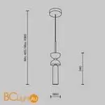 Подвесной светильник Maytoni Kyoto MOD178PL-01W - Фото 4