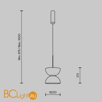 Подвесной светильник Maytoni Kyoto MOD178PL-L11W3K - Фото 4