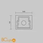 Комплект заглушек (для профиля 26×30) 2 шт., Maytoni Led Strip 642053 - Фото 4