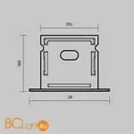 Комплект заглушек (для профиля 27×20) 2 шт., Maytoni Led Strip 642070 - Фото 4