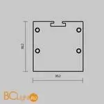 Комплект заглушек (для профиля 72×36) 2 шт., ALM-7236T-S-EC Maytoni Led Strip 642083 - Фото 4