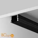 Рассеиватель для профиля 16×12 (Чёрный, 2 м), ALM-005-B-DF-2M Maytoni Led Strip 642024 - Фото 2