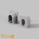 Комплект заглушек (для профиля 08×09) 10 шт., ALM-0809-EC Maytoni Led Strip 642069 - Фото 1