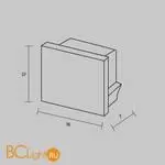 Комплект заглушек (для профиля 16×12) 10 шт., ALM-005-B-EC Maytoni Led Strip 642022 - Фото 4