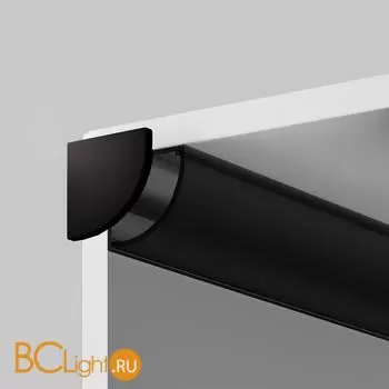 Комплект заглушек (для профиля 16×16) 2 шт., ALM-1616R-B-EC Maytoni Led Strip 642029 - Фото 2