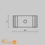 Комплект креплений (для профиля 35×35) 4 шт., ALM-3535A-MT Maytoni Led Strip 642032 - Фото 1