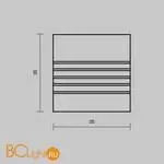 Комплект заглушек (для профиля 35×35) 2 шт., ALM-3535A-S-EC Maytoni Led Strip 642033 - Фото 4