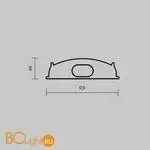 Комплект заглушек (для профиля 18×06) 2 шт., ALM-1806-EC Maytoni Led Strip 642075 - Фото 4