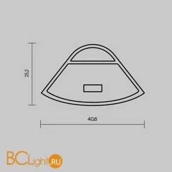 Комплект заглушек (для профиля 30×30) 2 шт., ALM-3030-EC Maytoni Led Strip 642073 - Фото 4