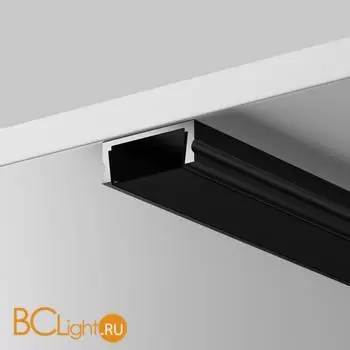Рассеиватель для профиля 15×06 (Чёрный, 2 м), ALM-001-B-DF-2M Maytoni Led Strip 642021 - Фото 1