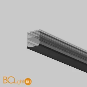 Рассеиватель для профиля 50×50 (Чёрный, 2 м), ALM-5050T-B-DF-2M Maytoni Led Strip 642048 - Фото 3