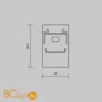 Комплект заглушек (для профиля 25×42) 2 шт., ALM-2542-EC Maytoni Led Strip 642061 - Фото 4