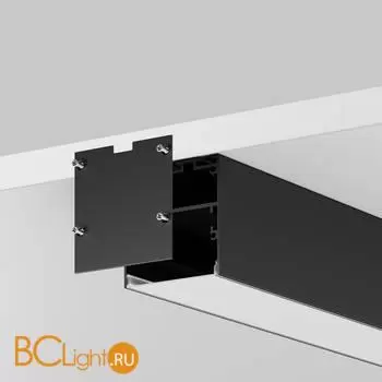 Комплект заглушек (для профиля 50×50) 2 шт., ALM-5050T-B-EC Maytoni Led Strip 642047 - Фото 2