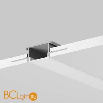 Алюминиевый профиль встраиваемый скрытого монтажа 61x14 (Серебро, 3 м), ALM-011-S-3M Maytoni Led Strip 636009 - Фото 1