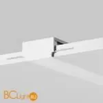 Алюминиевый профиль встраиваемый скрытого монтажа 61x14 (Серебро, 3 м), ALM-011-S-3M Maytoni Led Strip 636009 - Фото 0