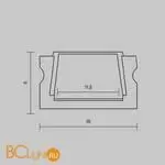 Алюминиевый профиль накладной 15x6 (Черный, 2 м), ALM-001-B-2M Maytoni Led Strip 631003 - Фото 3