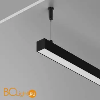 Алюминиевый профиль накладной-подвесной 25x22 (Черный, 2 м), ALM-2522-B-2M Maytoni Led Strip 633013 - Фото 5