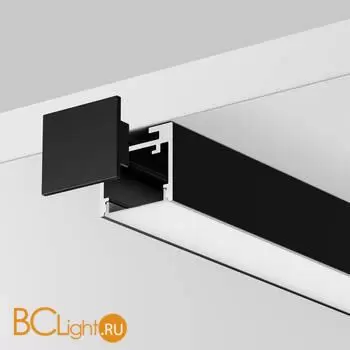 Алюминиевый профиль накладной-подвесной 25x22 (Черный, 2 м), ALM-2522-B-2M Maytoni Led Strip 633013 - Фото 2