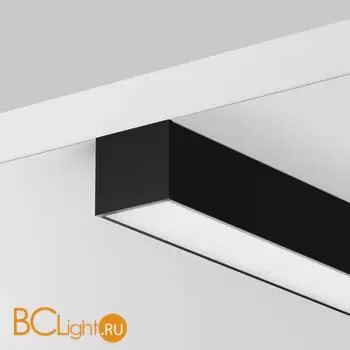 Алюминиевый профиль накладной-подвесной 25x22 (Черный, 2 м), ALM-2522-B-2M Maytoni Led Strip 633013 - Фото 0