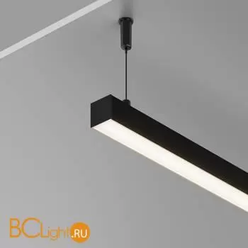 Алюминиевый профиль накладной-подвесной 25x22 (Черный, 2 м), ALM-2522-B-2M Maytoni Led Strip 633013 - Фото 4