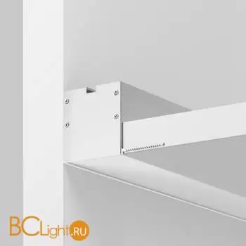 Алюминиевый профиль встраиваемый скрытого монтажа 59x59 (Серебро, 2 м), ALM-5959-S-2M Maytoni Led Strip 636014 - Фото 0