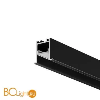 Алюминиевый профиль встраиваемый скрытого монтажа 22x22 (Черный, 2 м), ALM-2222-B-2M Maytoni Led Strip 632013