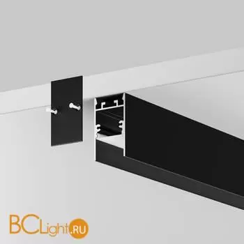 Алюминиевый профиль накладной-подвесной 25x42 (Черный, 2 м), ALM-2542-B-2M Maytoni Led Strip 633010 - Фото 2