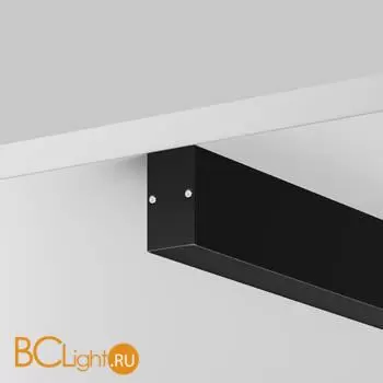Алюминиевый профиль накладной-подвесной 25x42 (Черный, 2 м), ALM-2542-B-2M Maytoni Led Strip 633010 - Фото 0